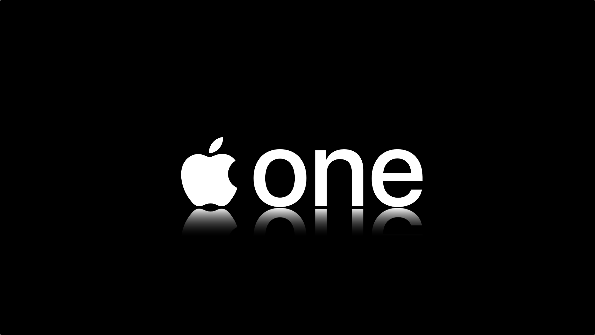 Apple event 2020 logo. One Apple up. No one Apple Casss.