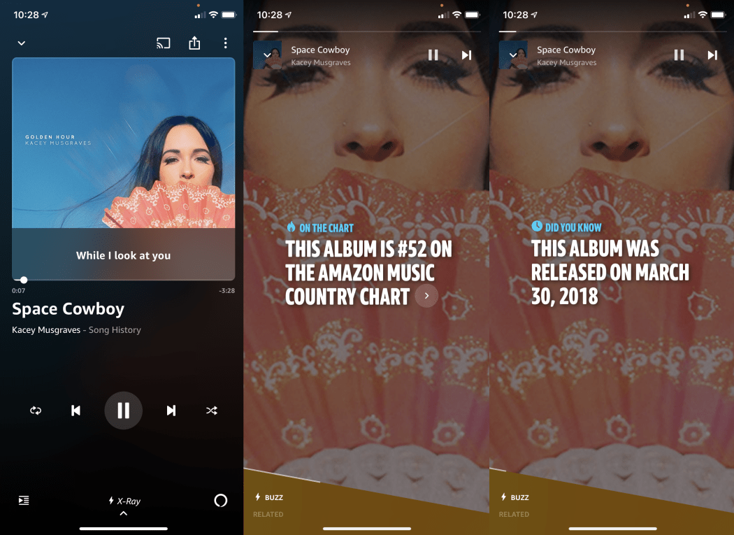 Amazon Music expande o XRay com curiosidades sobre as músicas MobDica