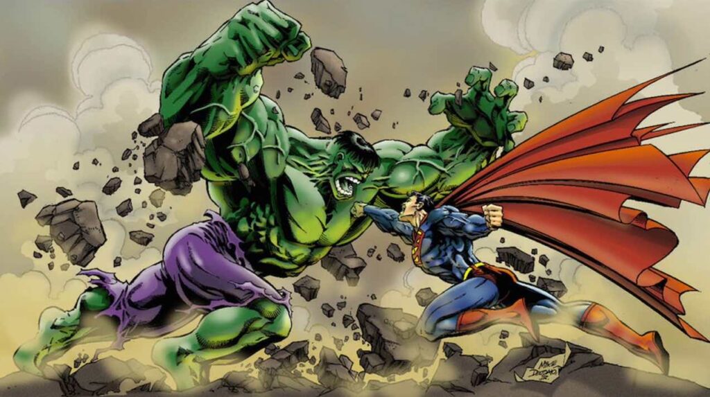 Super-Homem e Hulk