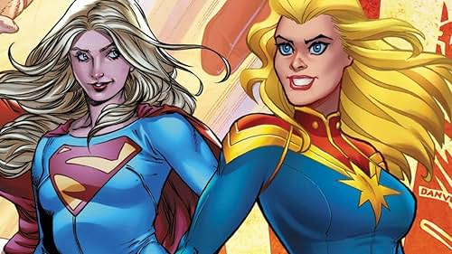 Capitã Marvel e Supergirl