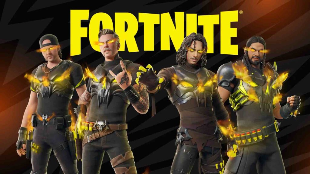 Metallica no Fortnite