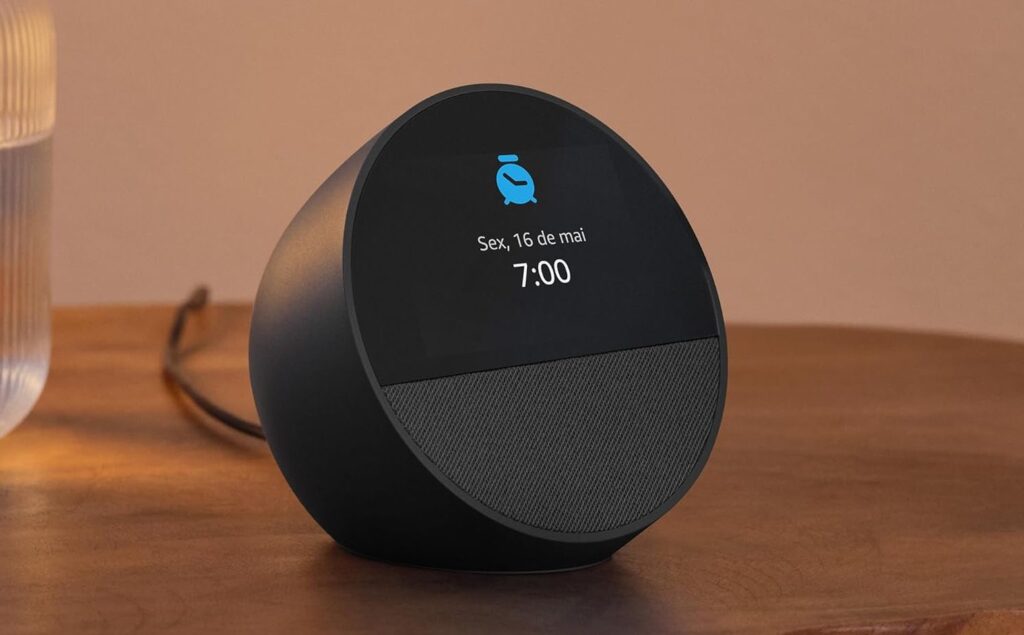 Echo Spot Despertador com Alexa