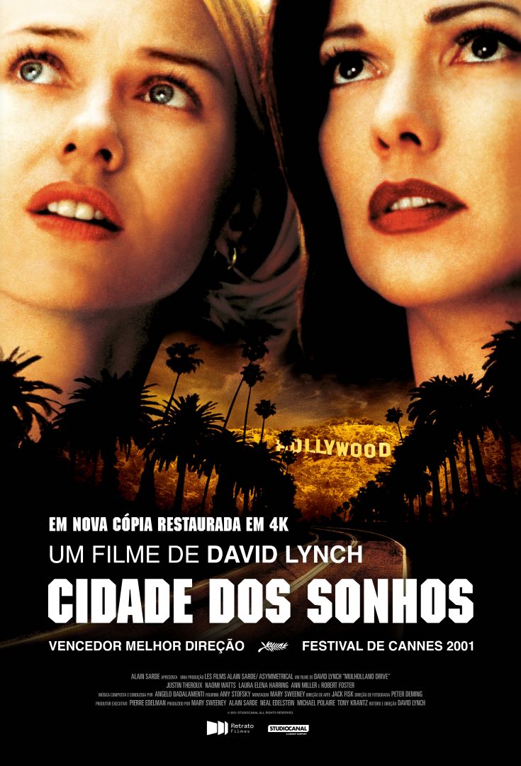 Em Cartaz: Cidade dos Sonhos retorna em 4K