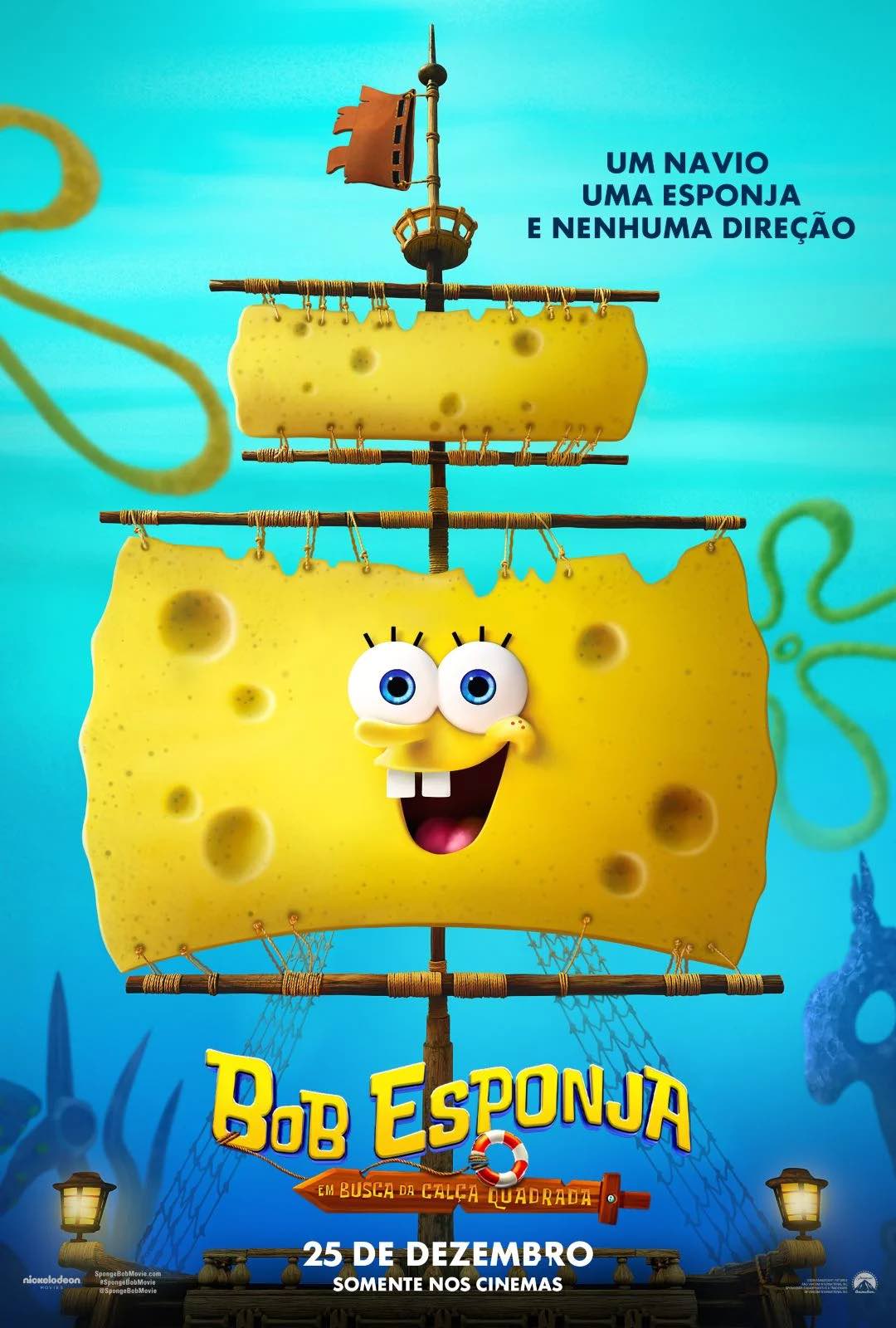 Em Cartaz: Bob Esponja - Em Busca da Calça Quadrada