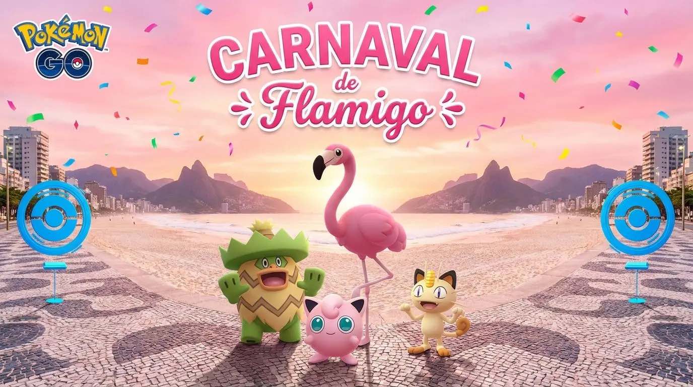 Pokémon GO anuncia evento de Carnaval no Rio de Janeiro