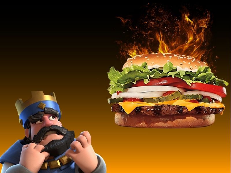 Burger King e Clash Royale criam loja temática