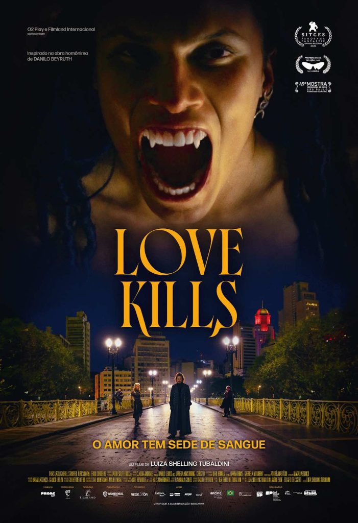 Love Kills: terror brasileiro ganha cartaz e trailer