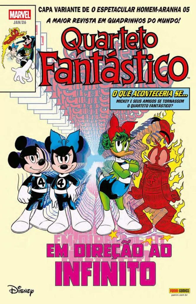 Stitch aparece em capas variantes do Universo Marvel