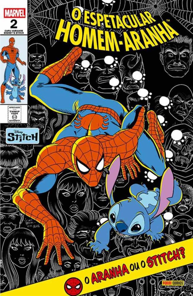 Stitch aprecem em capas variantes do Universo Marvel