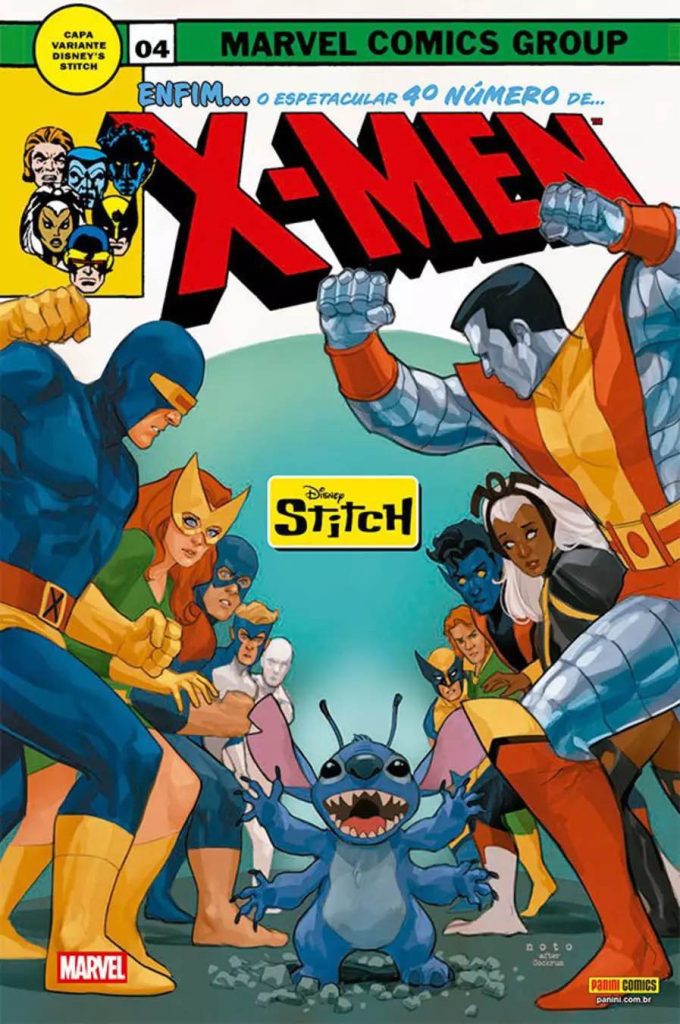 Stitch aparece em capas variantes do Universo Marvel