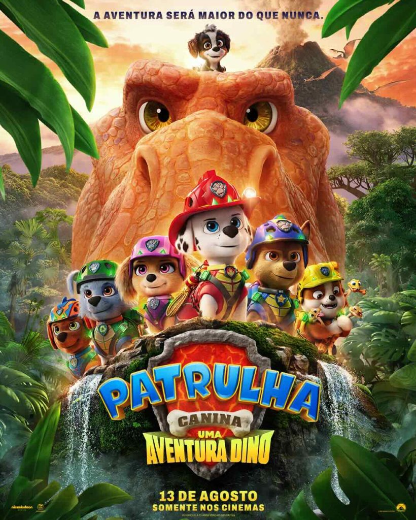 Novo filme da Patrulha Canina ganha trailer e pôster