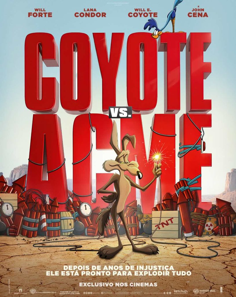 Veja o novo pôster teaser de "Coyote Vs. Acme"