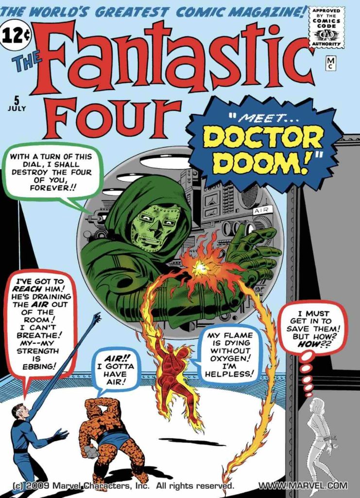 HQ Origens: Doutor Destino é um personagem criado por Stan Lee e Jack Kirby