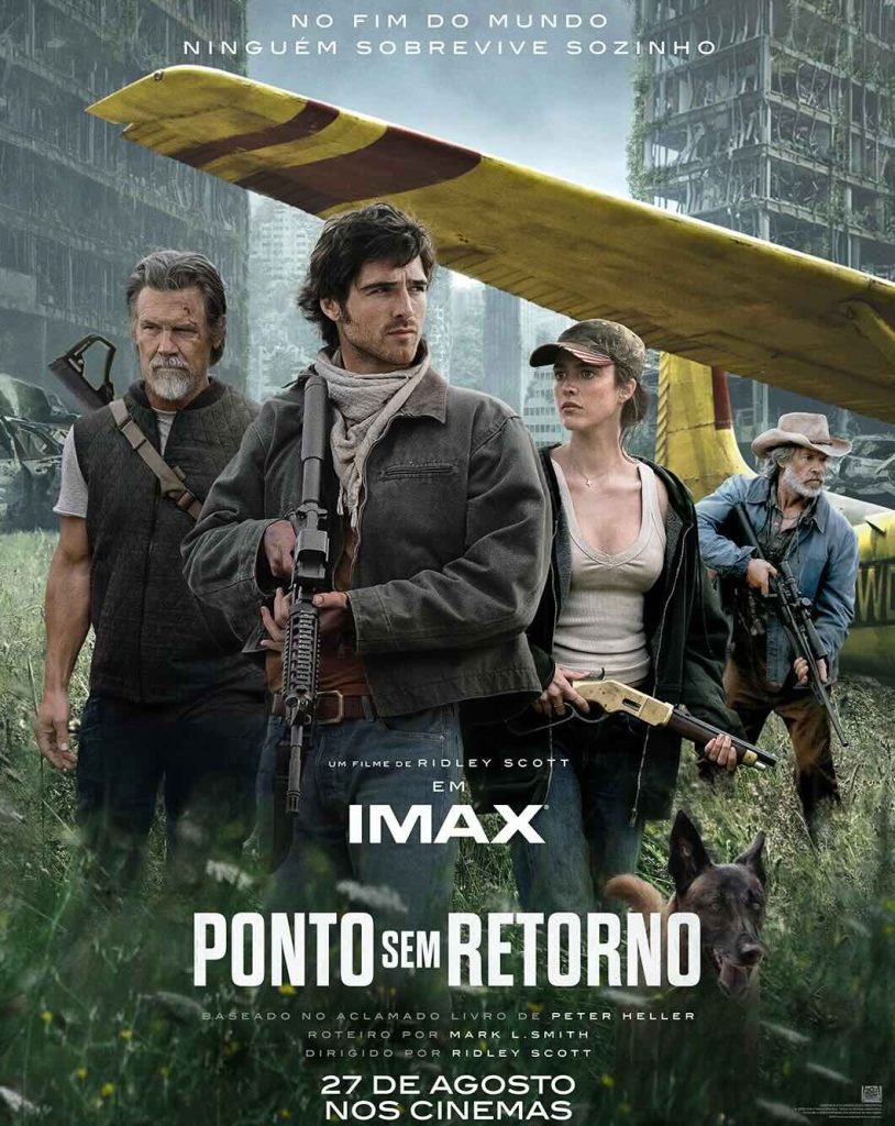 Ridley Scott retorna à ficção científica com o distópico "Ponto Sem Retorno"
